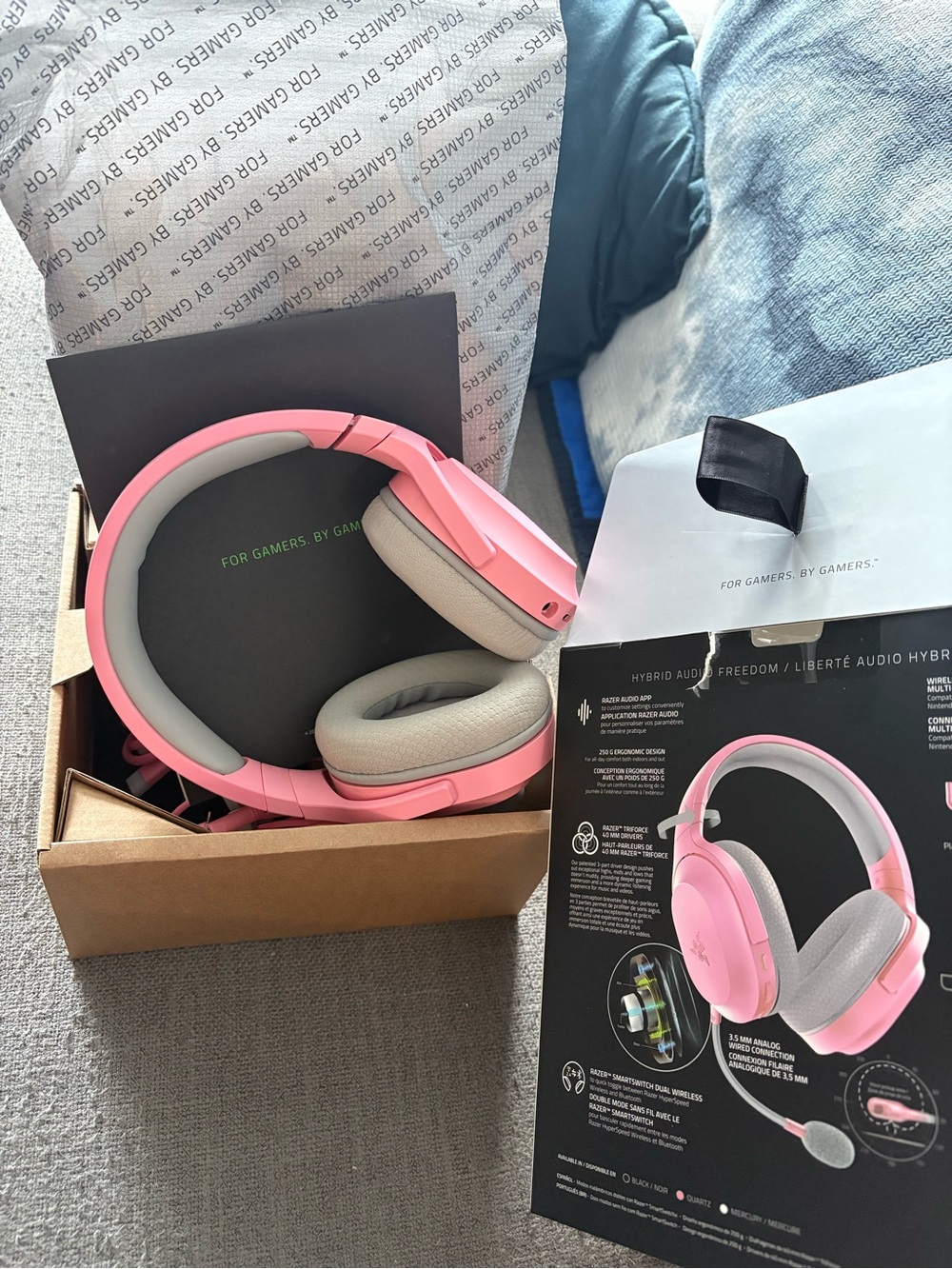 Razer Barracuda X Pink Wireless Gaming Headset